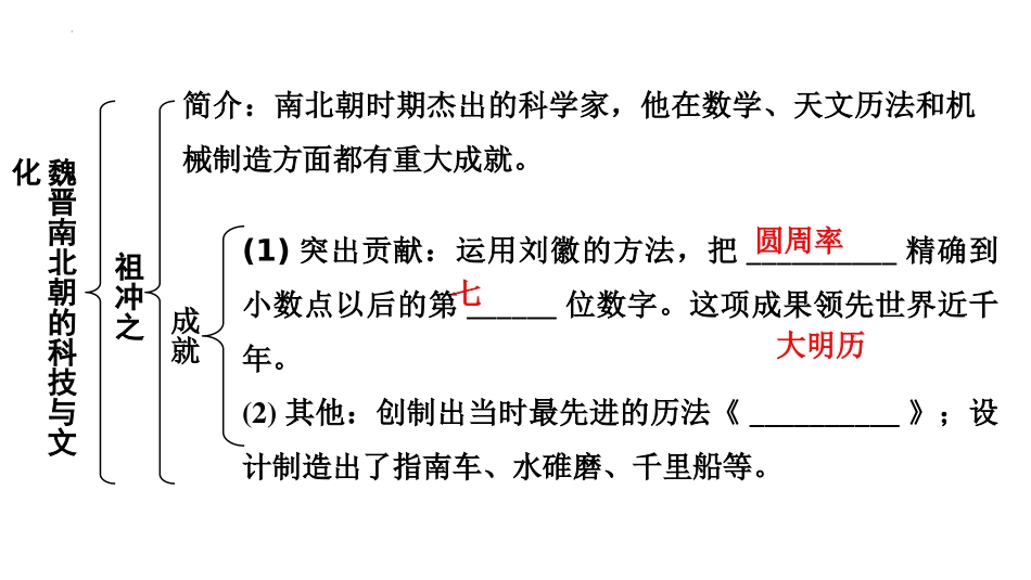 《魏晋南北朝的科技与文化》PPT免费课件[部编版七年级历史]_第3页