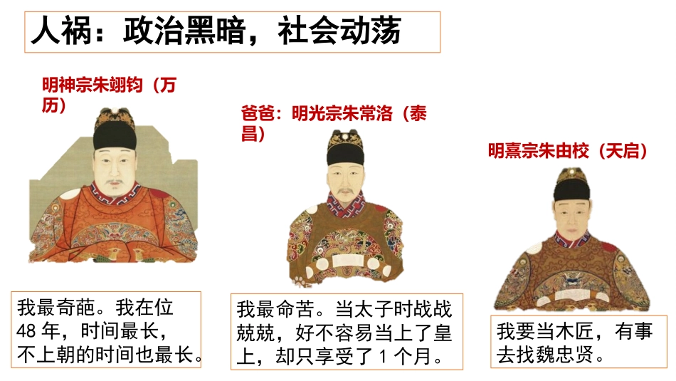 《明朝的灭亡》PPT课件[部编版七年级历史下册]_第3页