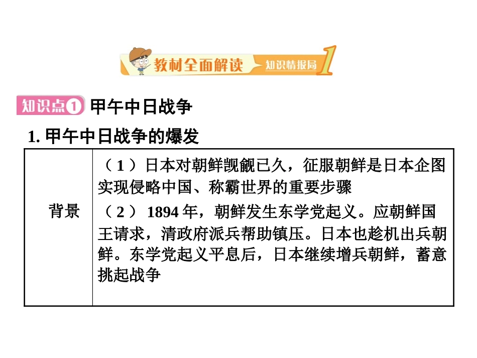 《甲午中日战争与瓜分中国狂潮》PPT优秀课件[部编版八年级历史]_第2页