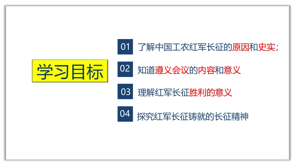 《中国工农红军长征》PPT优质课件[部编版八年级历史上册]_第3页