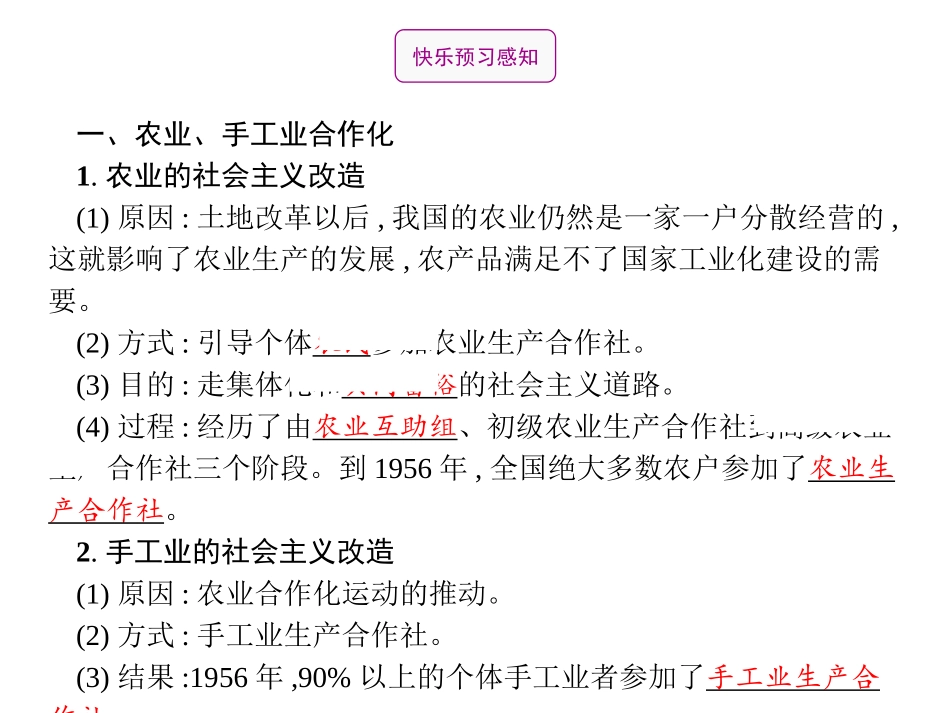 《三大改造》PPT优秀课件[部编版八年级历史下册]_第2页
