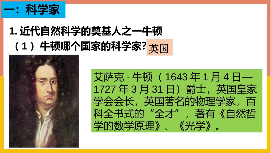 《近代科学与文化》PPT课件[部编版九年级历史下册]_第2页
