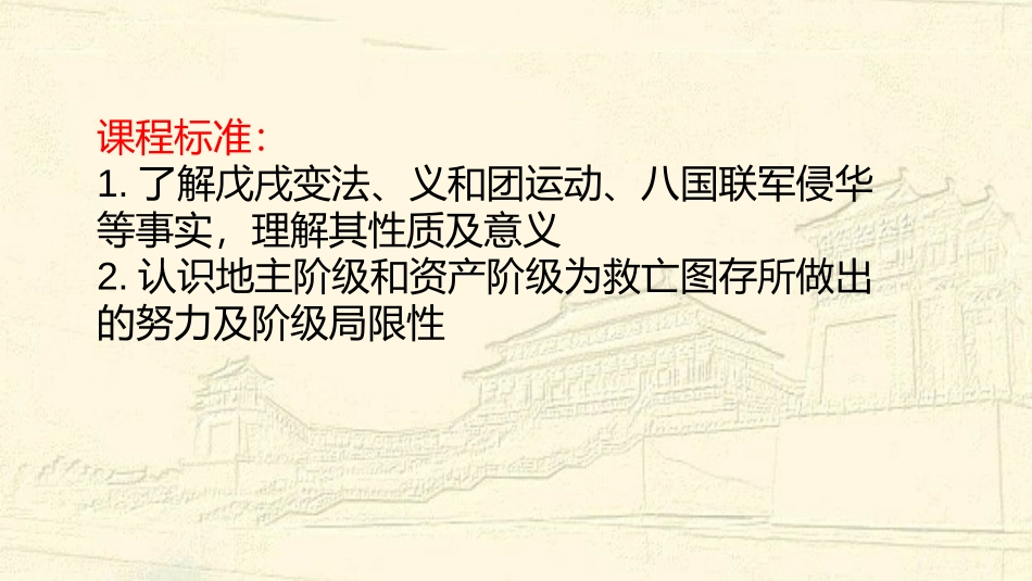 《挽救民族危亡的斗争》PPT优秀课件[统编版中外历史纲要]_第1页