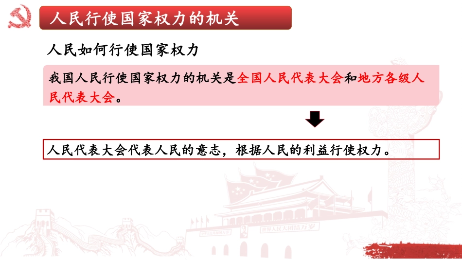 《人民代表大会：我国的国家权力机关》PPT课件[统编版高中政治必修三]_第3页