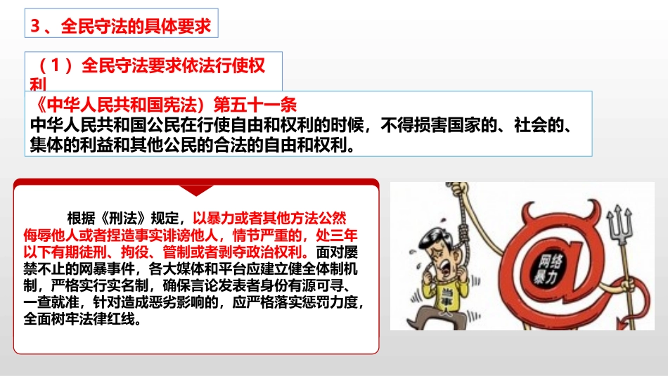 《全民守法》PPT课件[统编版高中政治必修三]_第3页
