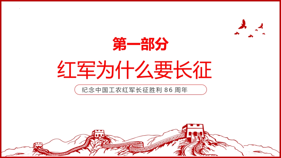 《长征胜利86周年》PPT班会课件[德育主题班会PPT]_第3页