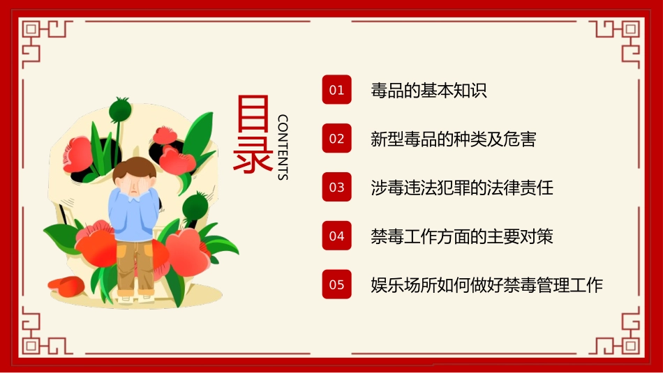 《禁毒教育》PPT免费班会课件[健康主题班会PPT]_第3页