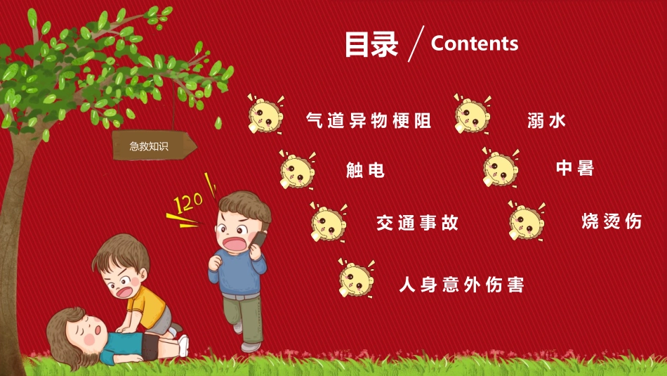 《中小学生急救常识》PPT班会课件[安全主题班会PPT]_第3页