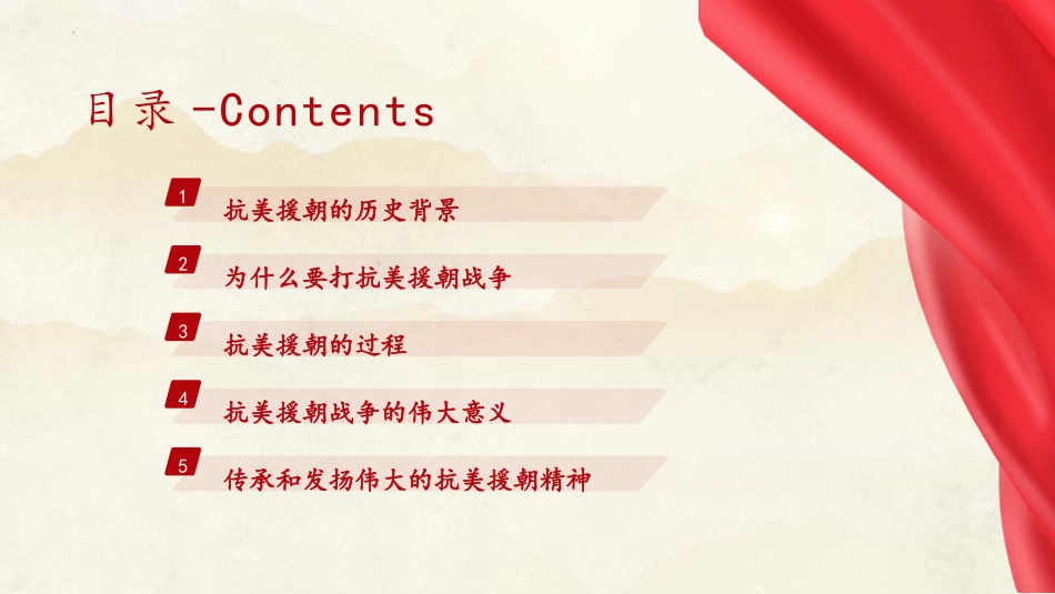 《抗美援朝》PPT班会课件[德育主题班会PPT]_第3页