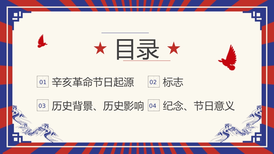 《辛亥XXX纪念日》PPT精品班会课件[德育主题班会PPT]_第2页