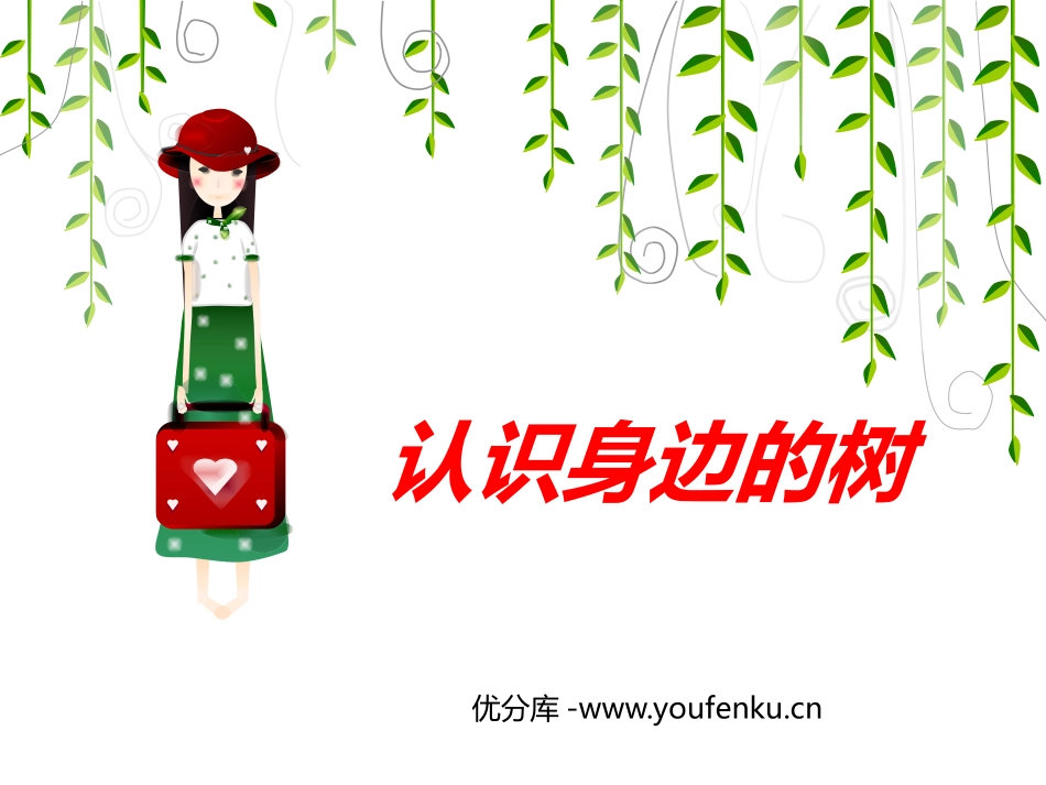 《认识身边的树》PPT课件[二年级美术下册]_第1页