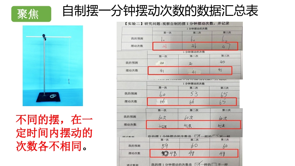 《摆的快慢》PPT课件[教科版五年级科学上册]_第2页