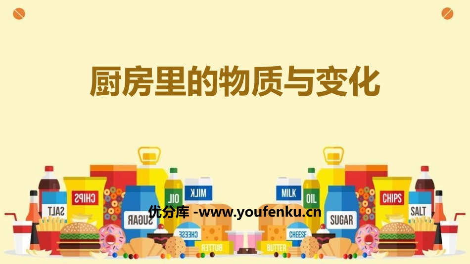 《厨房里的物质与变化》PPT教学课件[教科版六年级科学下册]_第1页