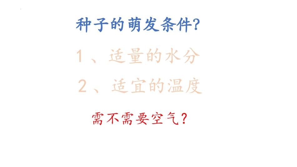 《我们的豆苗》PPT课件[大象版四年级科学下册]_第3页