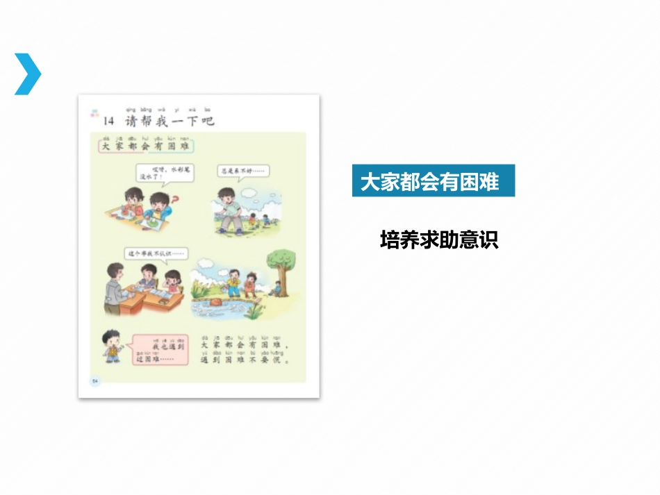 《请帮我一下吧》PPT优秀课件[一年级道德与法治下册]_第3页