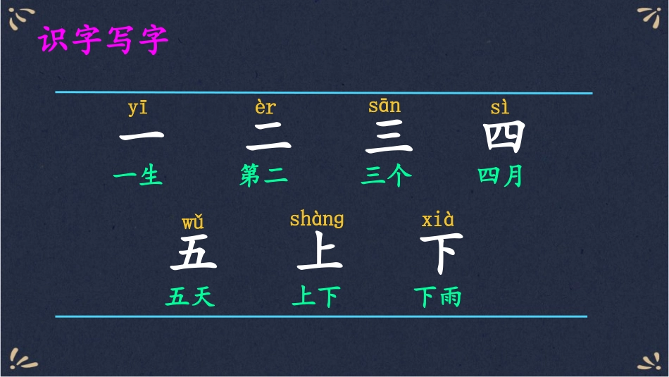 《金木水火土》PPT优质课件[部编版一年级语文上册]_第3页
