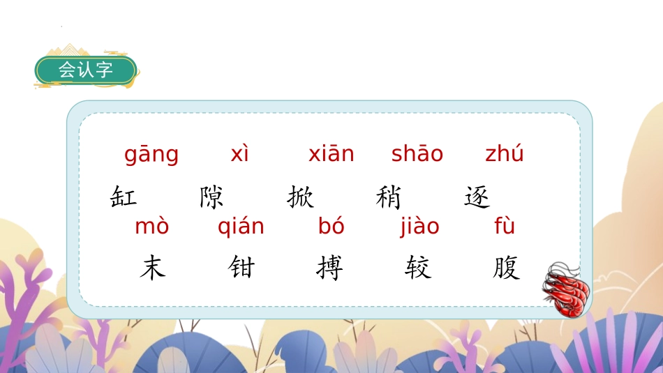 《小虾》PPT优秀课件[部编版三年级语文下册]_第2页