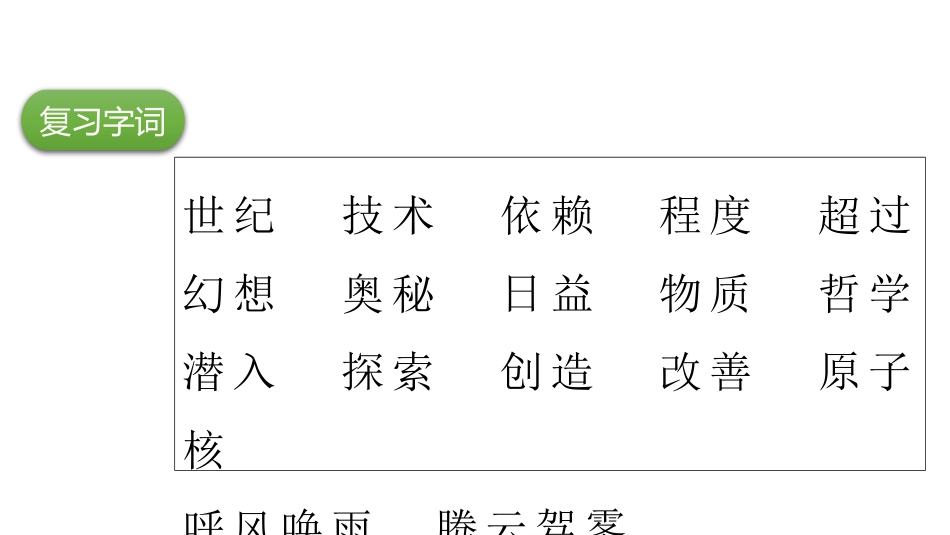 《呼风唤雨的世纪》PPT(第2课时)PPT课件[部编版四年级语文]_第2页