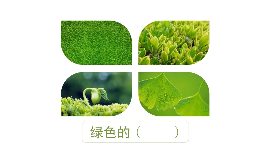 《绿》PPT优质课件[部编版四年级语文下册]_第2页