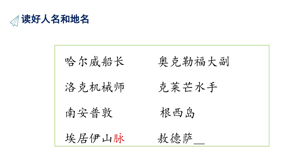 《“诺曼底号”遇难记》PPT优秀课件[部编版四年级语文下册]_第3页