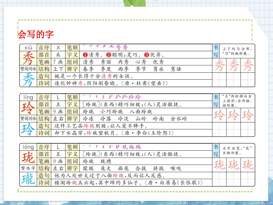 《松鼠》PPT免费优质课件[部编版五年级语文上册]_第3页