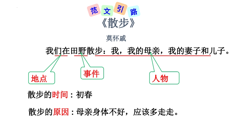 《写作：学会记事》PPT优质课件[部编版七年级语文上册]_第3页