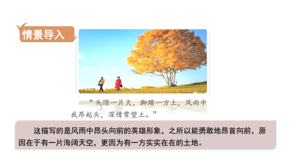 《我爱这土地》PPT优秀教学课件[部编版九年级语文上册]_第3页