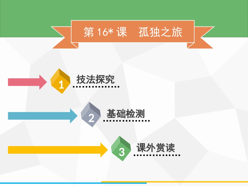 《孤独之旅》PPT优秀课件[部编版九年级语文上册]_第2页