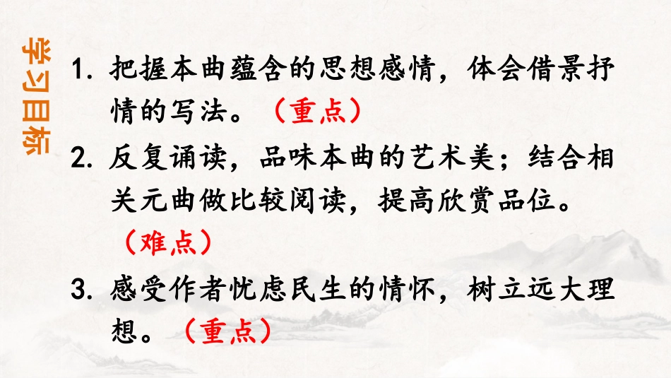 《山坡羊·潼关怀古》PPT优质课件[部编版九年级语文下册]_第2页