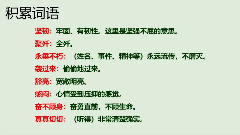 《谁是最可爱的人》PPT优质课件[部编版七年级语文下册]_第3页