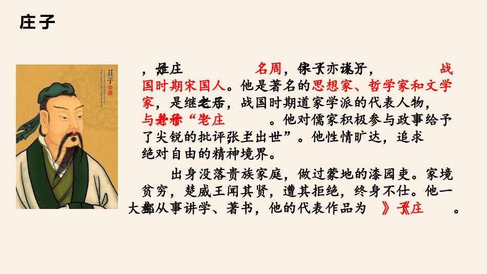 《庖丁解牛》PPT课件[统编版高中语文必修二]_第3页