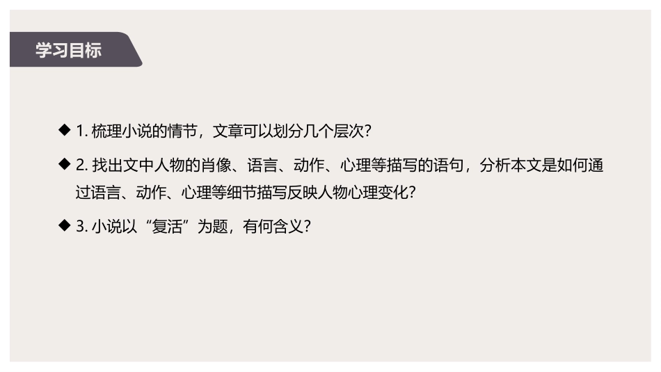 《复活》PPT教学课件[统编版高中语文上册]_第2页