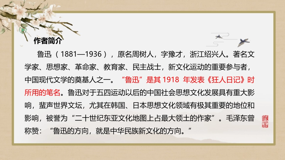 《阿Q正传》PPT教学课件[统编版高中语文下册]_第3页