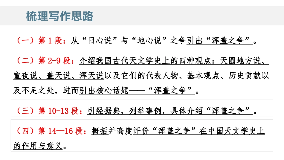 《天文学上的旷世之争》PPT免费课件[统编版高中语文下册]_第2页