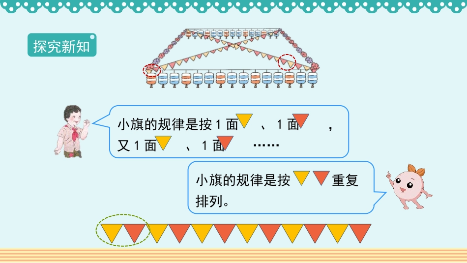 《找规律》PPT教学课件(第1课时)[人教版一年级数学下册]_第3页