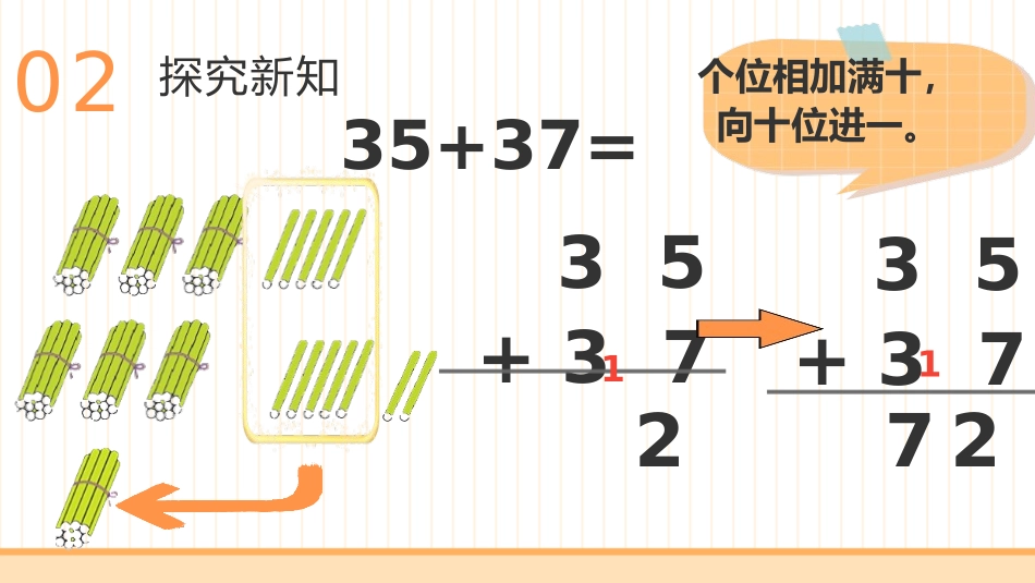《进位加》100以内的加法和减法PPT教学课件[人教版二年级数学]_第3页
