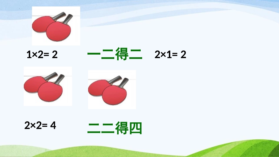 《2、3、4的乘法口诀》表内乘法PPT课件[人教版二年级数学]_第3页