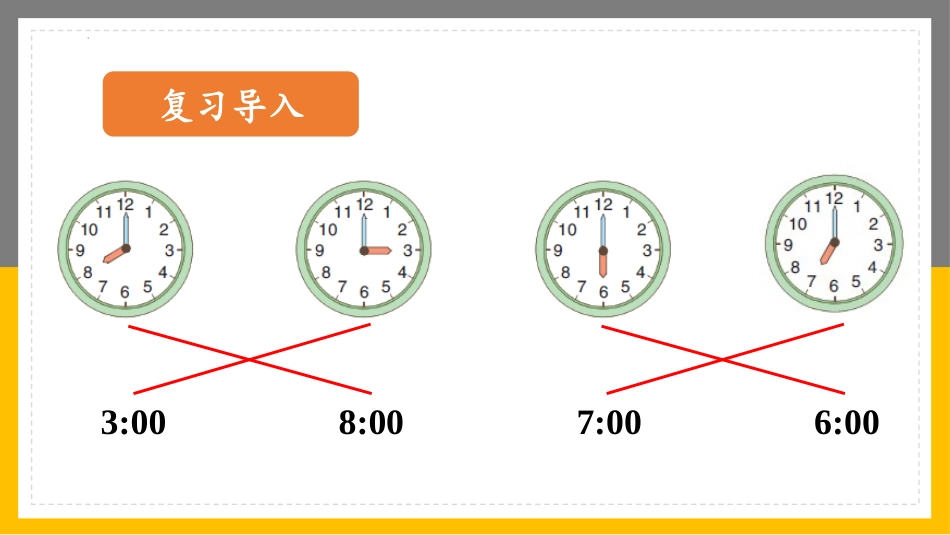 《认识时间》PPT课件[人教版二年级数学上册]_第2页