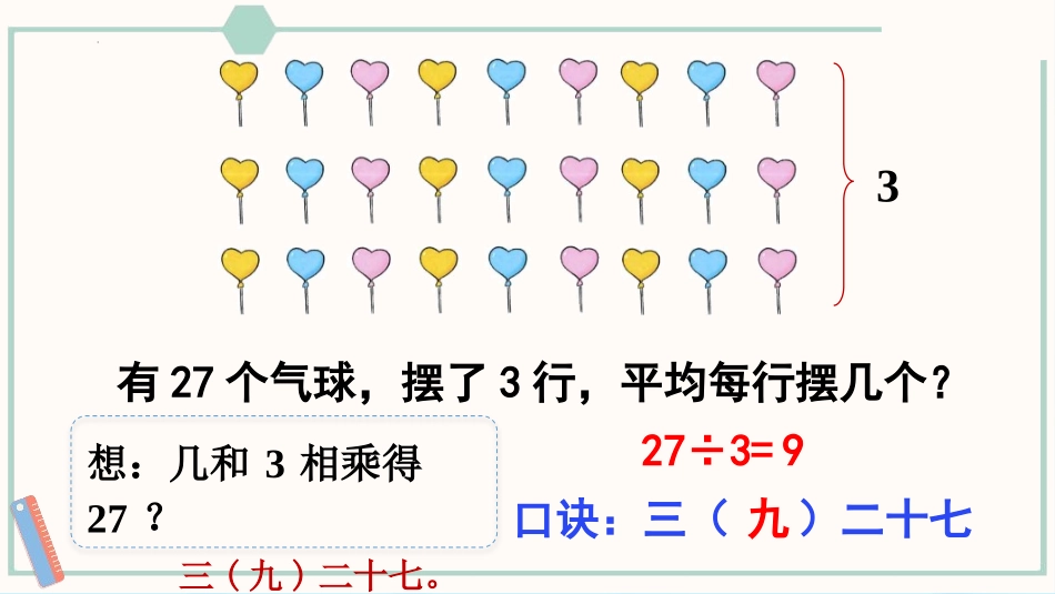 《用9的乘法口诀求商》表内除法PPT教学课件[人教版二年级数学]_第2页