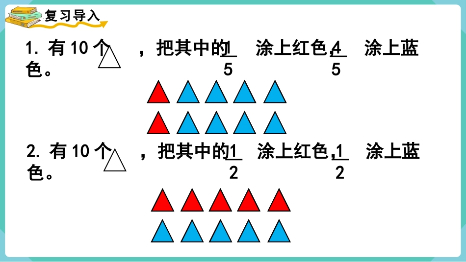 《分数的简单应用》PPT课件[人教版三年级数学上册]_第2页