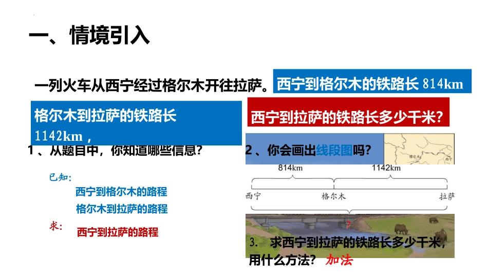 《加减法的意义和各部分间的关系》四则运算PPT优秀课件_第2页
