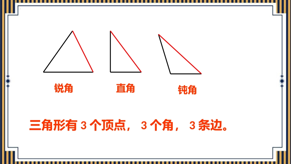 《三角形的分类》三角形PPT免费课件[人教版四年级数学下册]_第3页