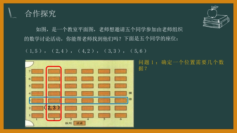 《有序数对》平面直角坐标系PPT课件[人教版七年级数学下册]_第3页