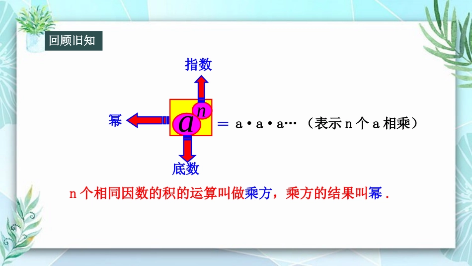 《同底数幂的乘法》整式的乘法与因式分解PPT精品课件_第3页