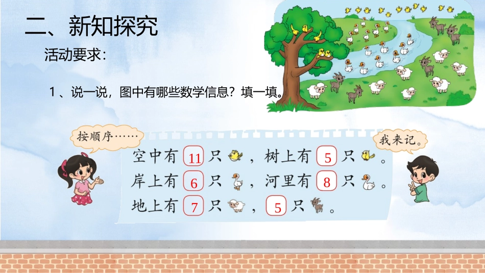 《美丽的田园》加与减PPT免费课件[北师大版一年级数学下册]_第3页