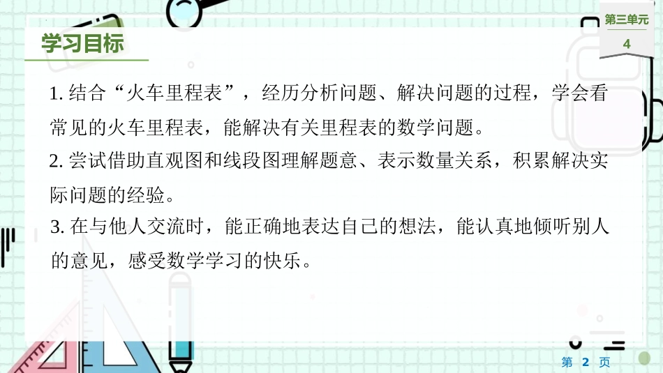 《里程表(一)》加与减PPT课件[北师大版三年级数学上册]_第2页
