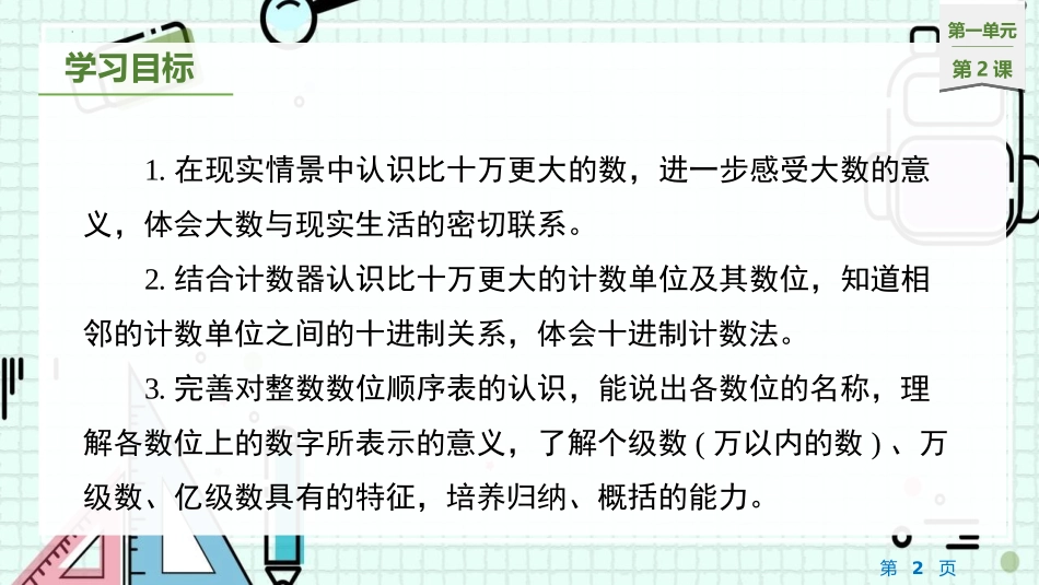 《认识更大的数》PPT课件[北师大版四年级数学上册]_第2页