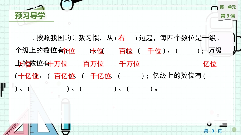 《人口普查》认识更大的数PPT课件[北师大版四年级数学上册]_第3页
