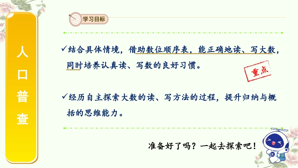 《人口普查》认识更大的数PPT精品课件[北师大版四年级数学]_第2页