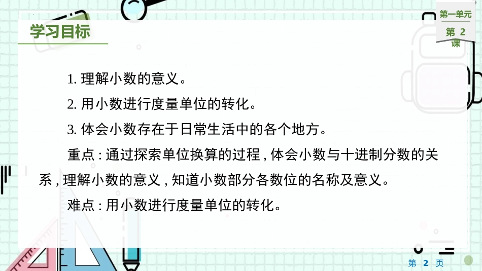 《小数的意义(二)》小数的意义和加减法PPT课件_第2页